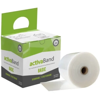 Stretchové pružné fixační pásky ActivaBand, rychlá fixace zboží na paletách.