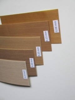 Teflonové pásky 10mm černá celolepicí
