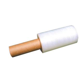 Ruční stretch fólie granát s přesahem dutinky 100mm 23µm 290g 150m