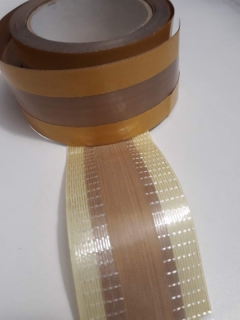 Teflonové pásky 48mm s nelep. středem