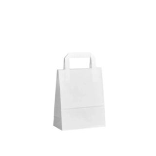 Menu box bílý 80g - taška,  320x220x240