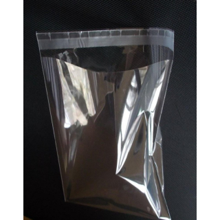 BOPP sáček s lepící klopou 90x90mm 40µm